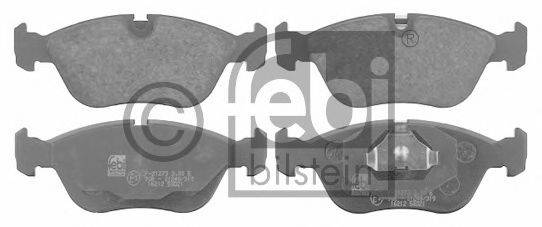 Комплект тормозных колодок, дисковый тормоз FEBI BILSTEIN 16212