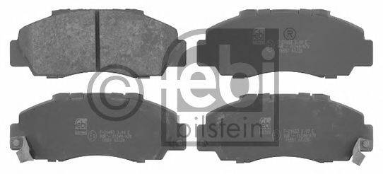 Комплект тормозных колодок, дисковый тормоз FEBI BILSTEIN 16551