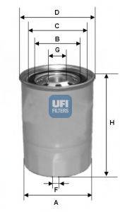 Топливный фильтр UFI 24.339.00