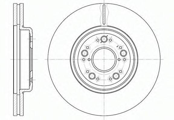 Тормозной диск REMSA 61252.10