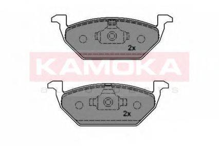 Комплект гальмівних колодок, дискове гальмо KAMOKA JQ1012188