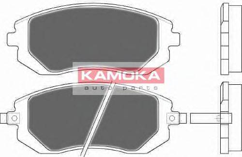 Комплект гальмівних колодок, дискове гальмо KAMOKA JQ1013278