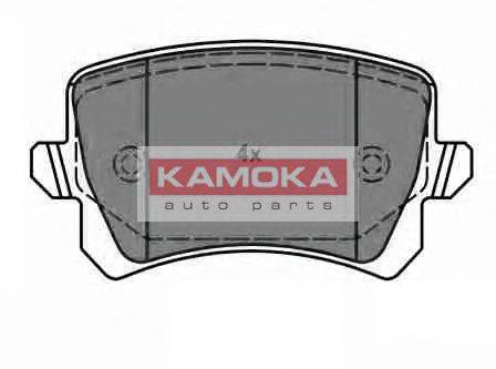 Комплект гальмівних колодок, дискове гальмо KAMOKA JQ1018116