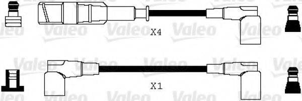 Комплект проводов зажигания VALEO 346070