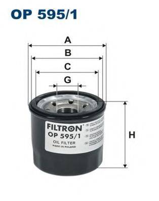 Масляный фильтр FILTRON OP595/1