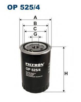 Масляный фильтр FILTRON OP525/4