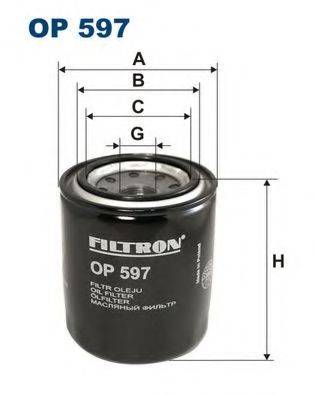 Масляний фільтр FILTRON OP597