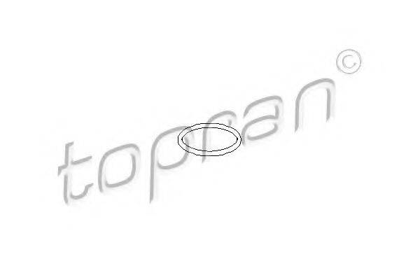 Прокладка, впускной коллектор TOPRAN 110 374