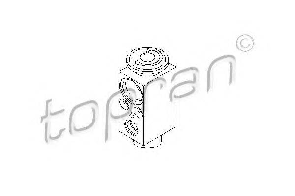 Розширювальний клапан, кондиціонер TOPRAN 110 730