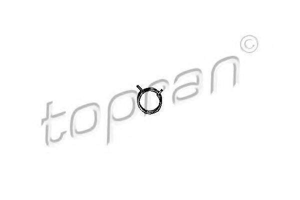 Система управління ручки дверей TOPRAN 109 730