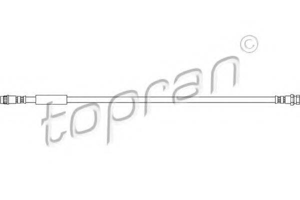 Гальмівний шланг TOPRAN 207 226