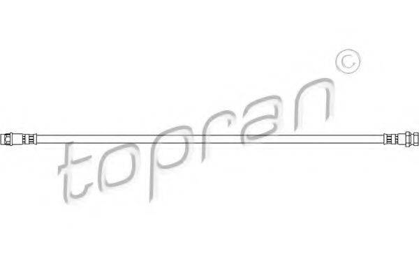 Тормозной шланг TOPRAN 207 227