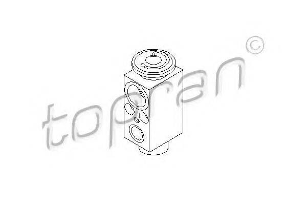 Розширювальний клапан, кондиціонер TOPRAN 401 523