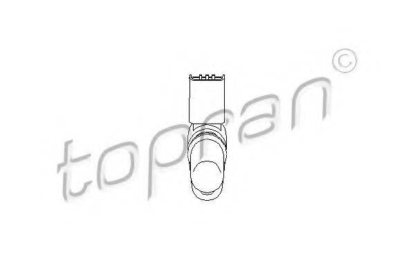 Датчик частоти обертання, керування двигуном TOPRAN 207 854
