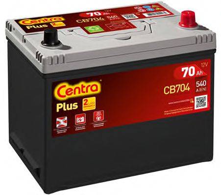 Стартерная аккумуляторная батарея; Стартерная аккумуляторная батарея CENTRA CB704