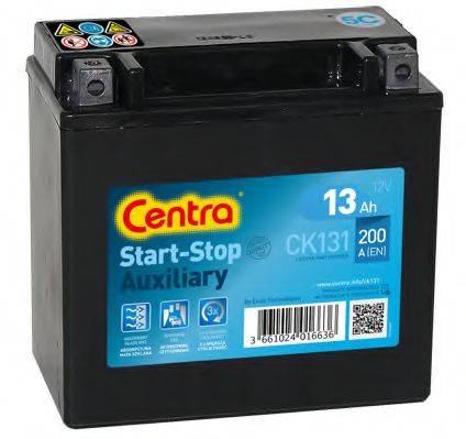 Стартерная аккумуляторная батарея; Стартерная аккумуляторная батарея CENTRA CK131