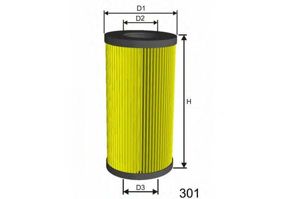 Масляний фільтр MISFAT L011A