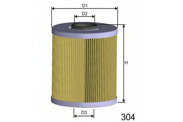 Топливный фильтр MISFAT F689