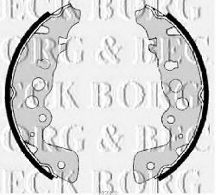 Комплект гальмівних колодок BORG & BECK BBS6290