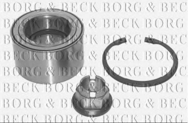 Комплект подшипника ступицы колеса BORG & BECK BWK886