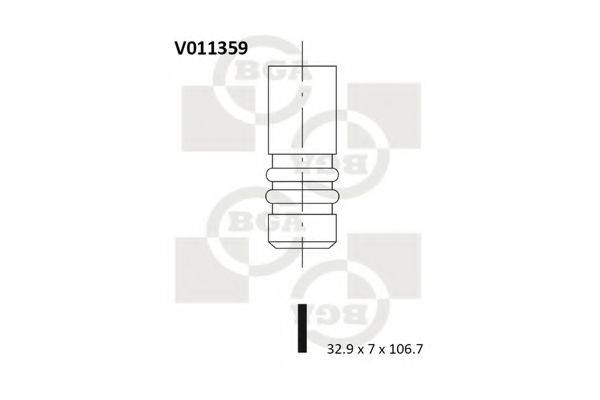 Впускний клапан BGA V011359