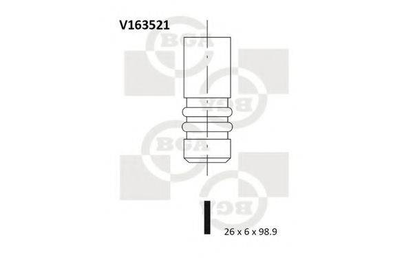 Випускний клапан BGA V163521