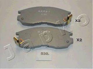 Комплект тормозных колодок, дисковый тормоз JAPKO 50530
