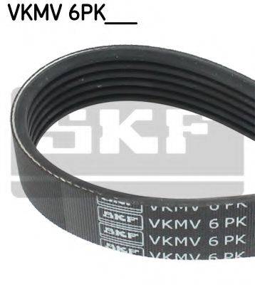 Полікліновий ремінь SKF VKMV 6PK1253