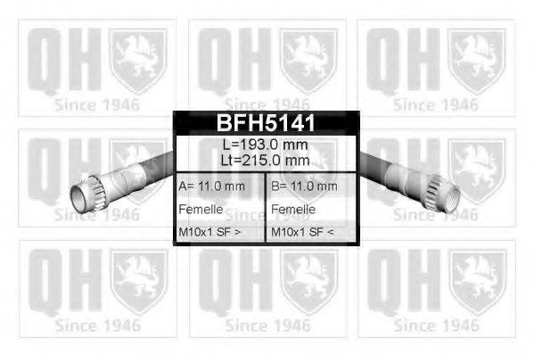 Гальмівний шланг QUINTON HAZELL BFH5141