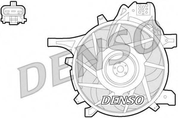 Вентилятор, охолодження двигуна DENSO DER20012