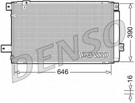 Конденсатор, кондиционер DENSO DCN50049