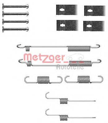 Комплектуючі, гальмівна колодка METZGER 105-0846
