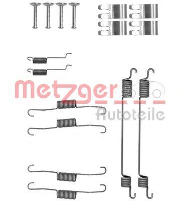 Комплектуючі, гальмівна колодка METZGER 105-0030