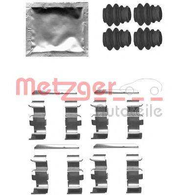 Комплектующие, колодки дискового тормоза METZGER 109-1831